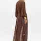Kaftan em Renda LAISE LYON Castanho - Lança Perfume - miniatura 3
