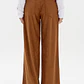 Calças Wide Leg em Suede Camel - Lança Perfume  - miniatura 3