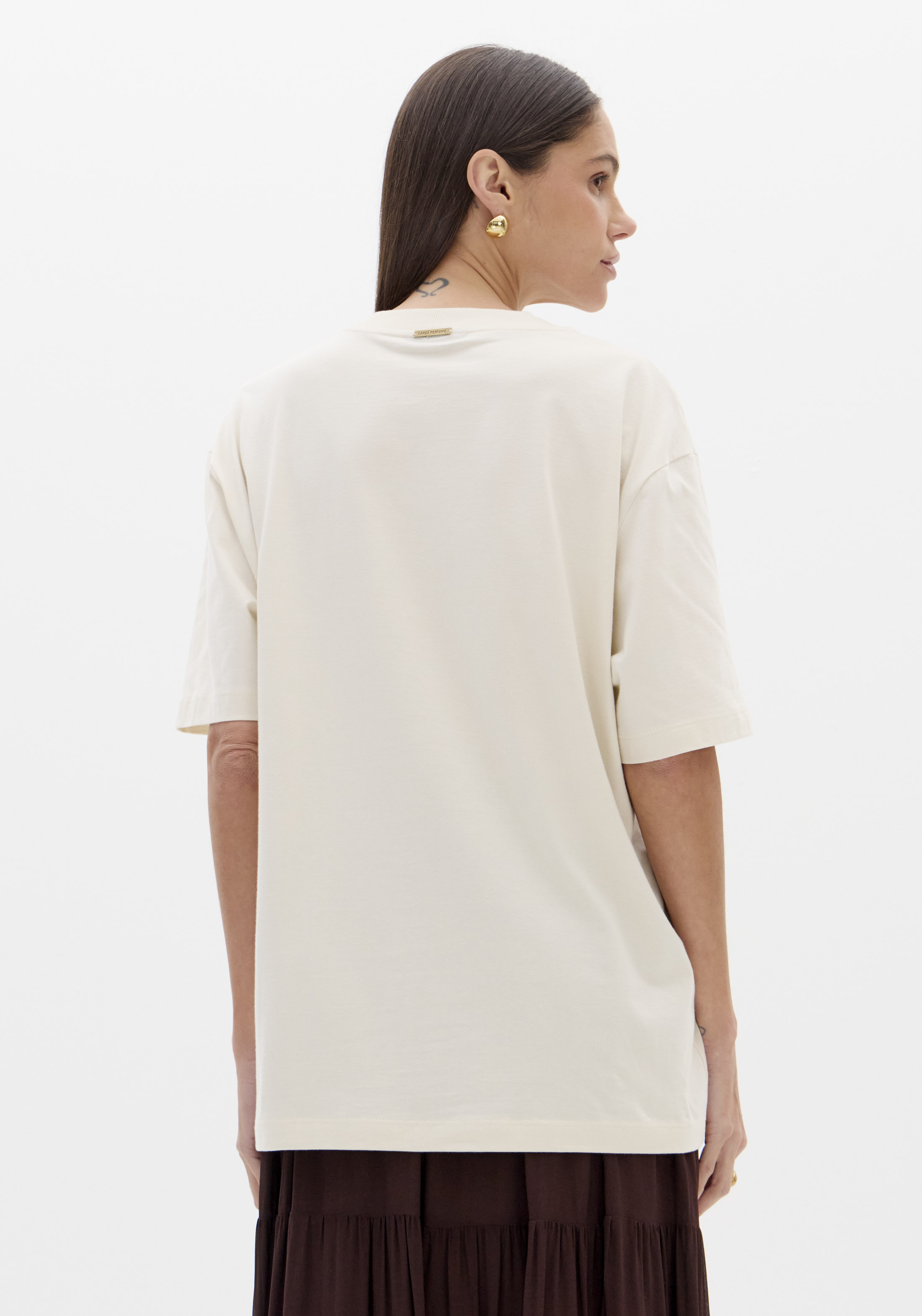 T-shirt Tigre Branco - Lança Perfume  3