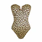 Body / Fato de Banho Animal Print Castanho  - SAHOCO - Thumbnail 3