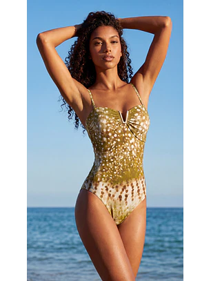 Body / Fato de Banho Bambi Verde - SAHOCO
