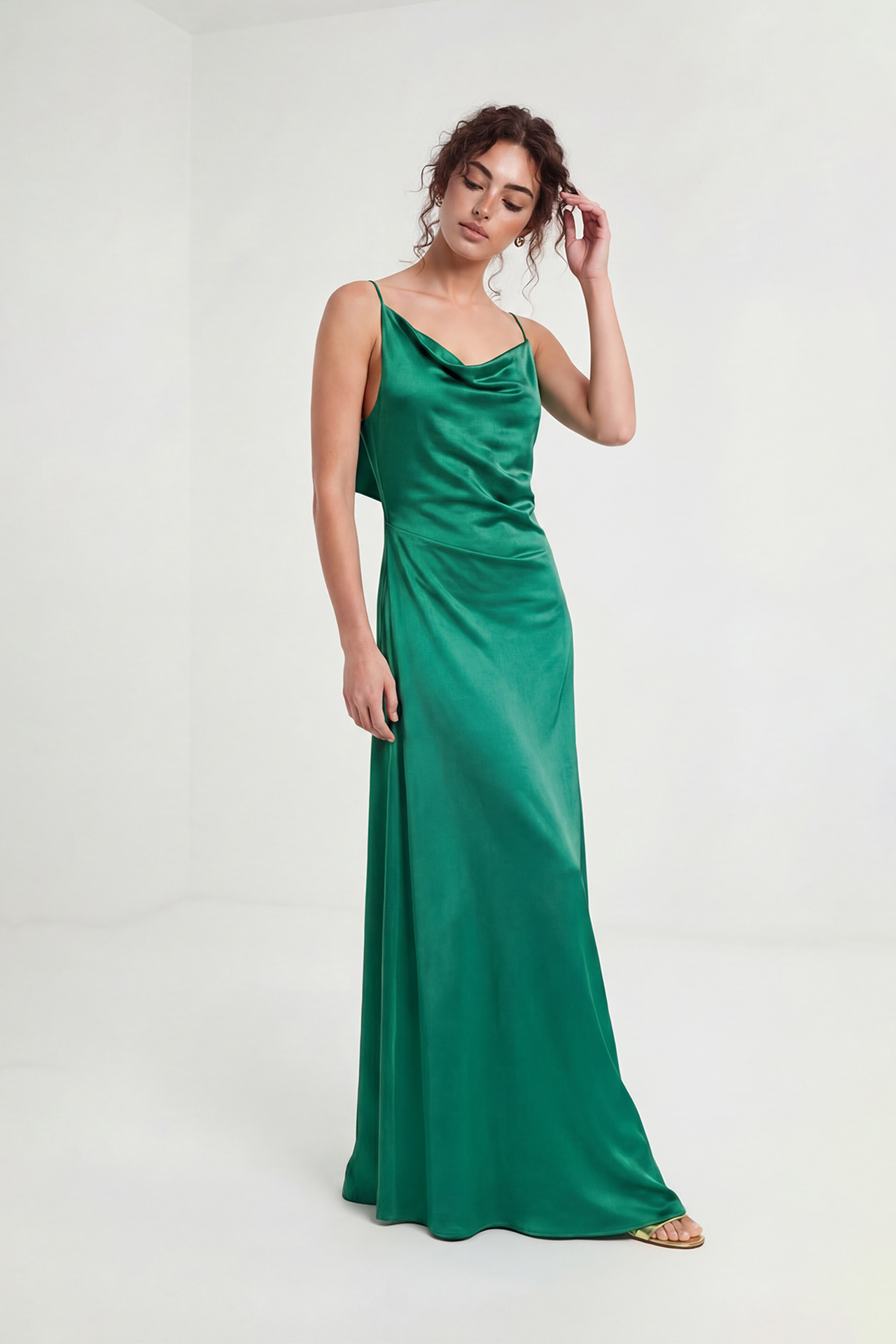 Vestido Comprido Thalassa Verde - SAHOCO 1