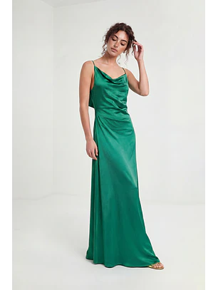 Vestido Comprido Thalassa Verde - SAHOCO