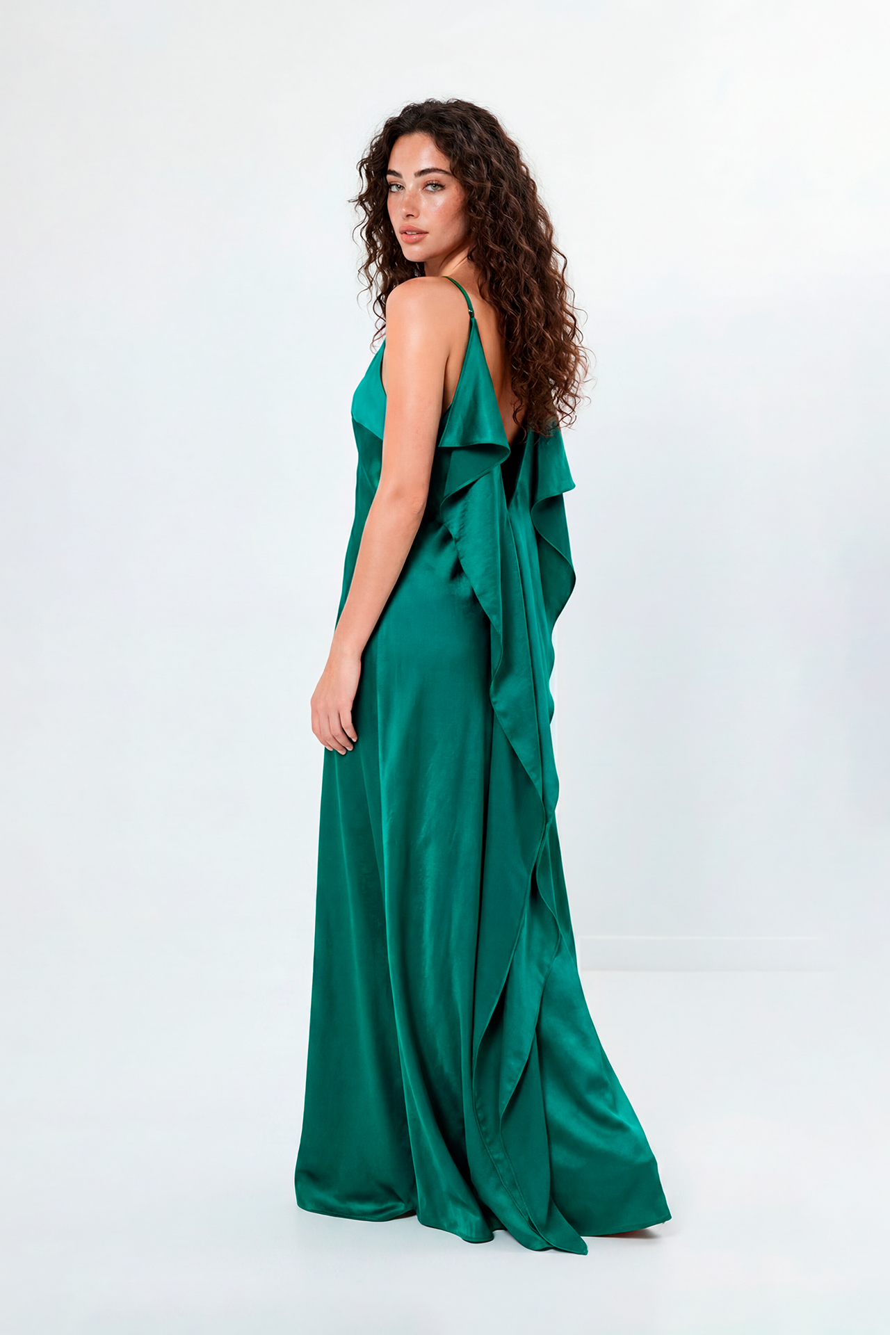 Vestido Comprido Thalassa Verde - SAHOCO 2