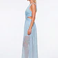 Vestido Comprido AURORA Azul - SAHOCO  - Thumbnail 2