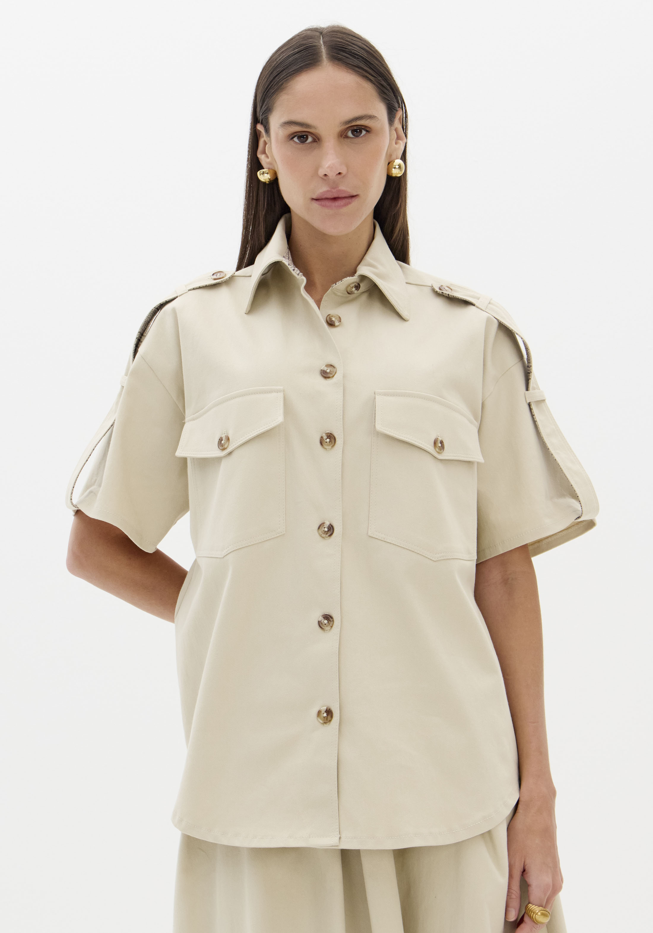 Camisa COCONUT  Creme- Lança Perfume  1
