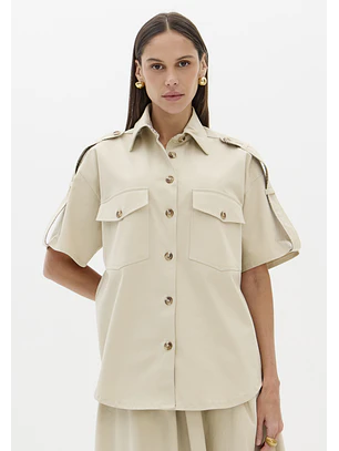 Camisa COCONUT  Creme- Lança Perfume 