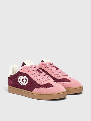 Ténis JACEK Bordeaux e Rosa - Guess 