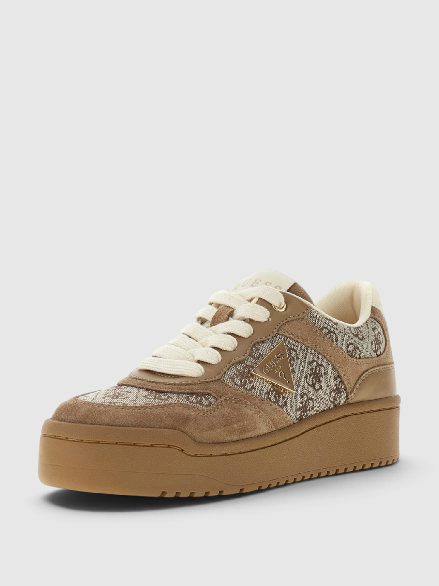Ténis MIRAM16 Logo Taupe - Guess  2