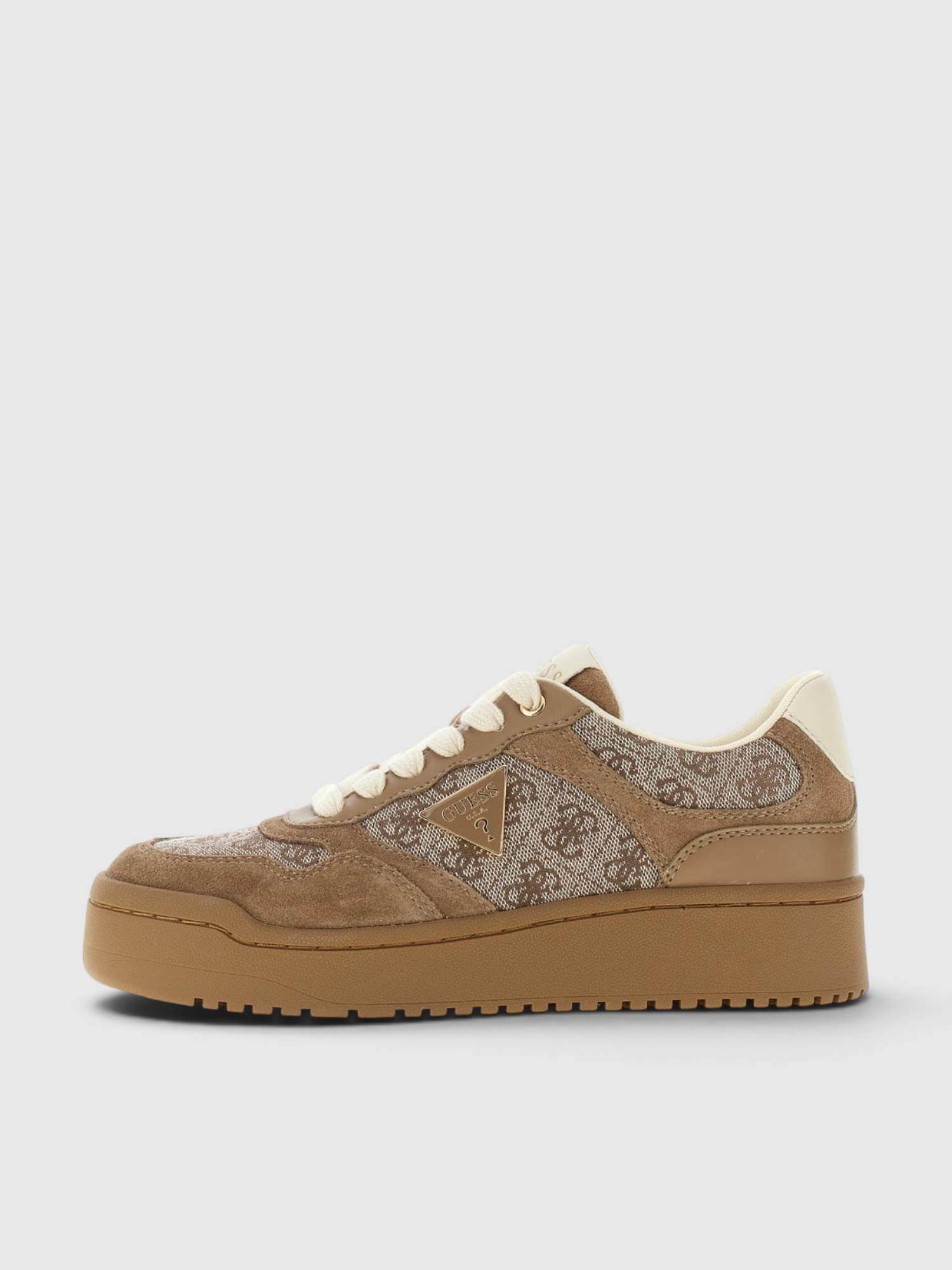 Ténis MIRAM16 Logo Taupe - Guess  1