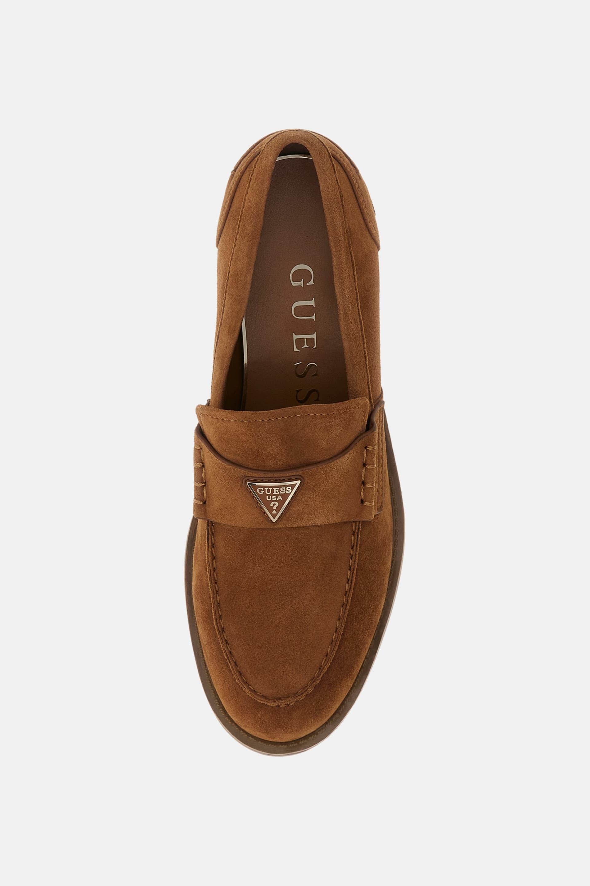 Sapato Mocassim BELISO Camurça Camel - Guess 4
