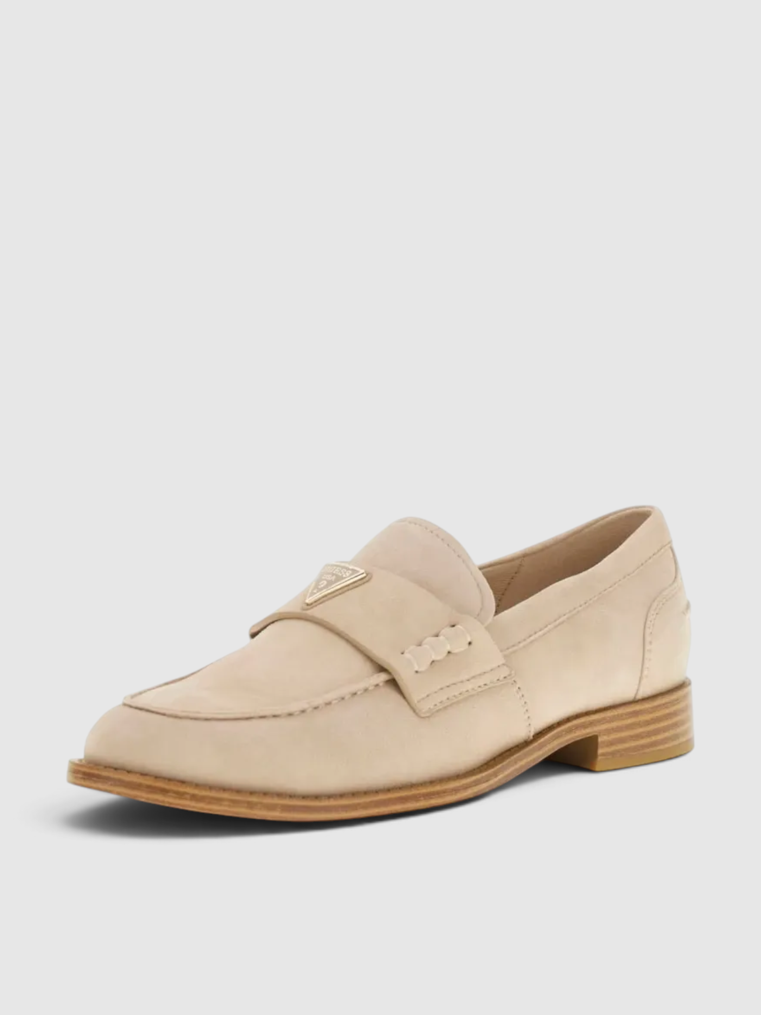 Sapato Mocassim BELISO Camurça Bege - Guess 4