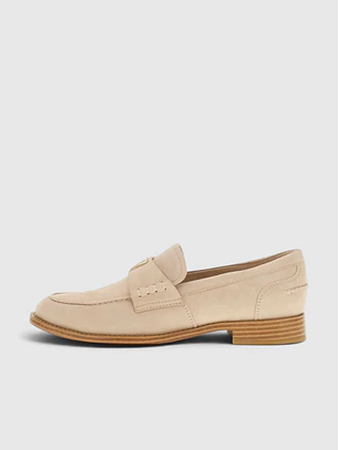 Sapato Mocassim BELISO Camurça Bege - Guess