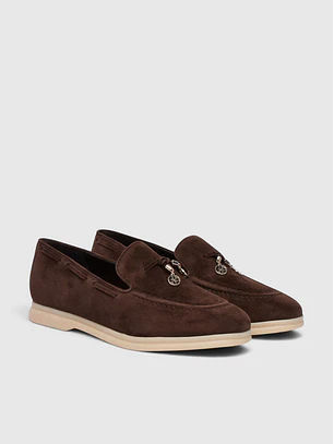 Loafer ARYANAI Camurça Castanho - Guess 