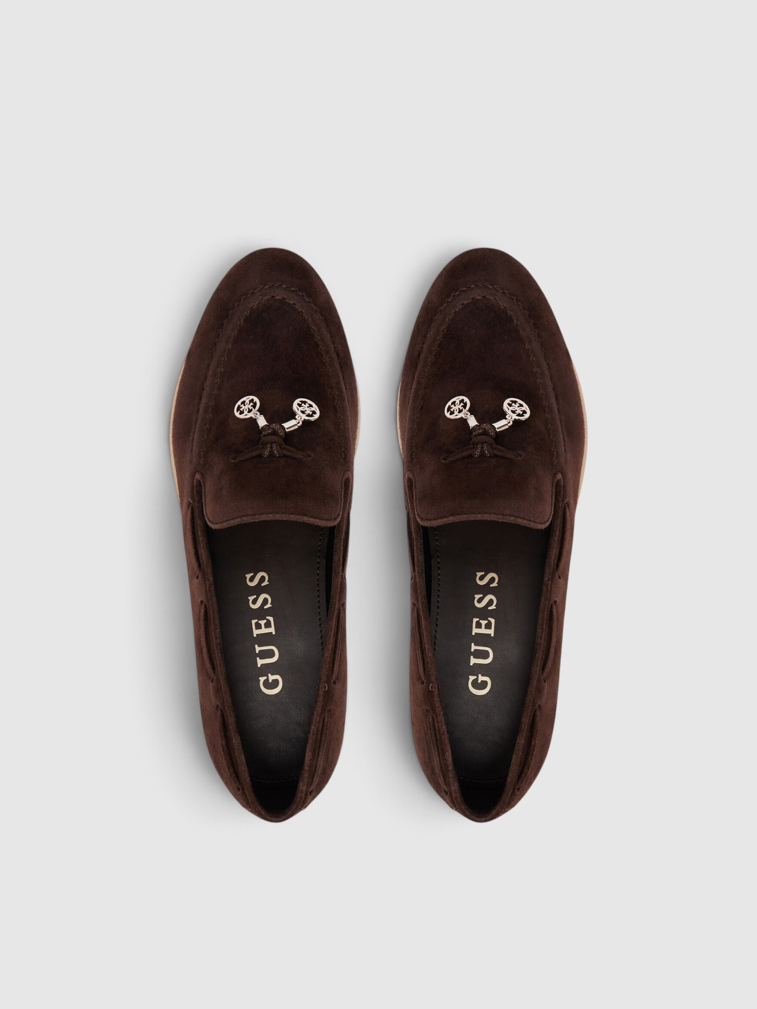 Loafer ARYANAI Camurça Castanho - Guess  4