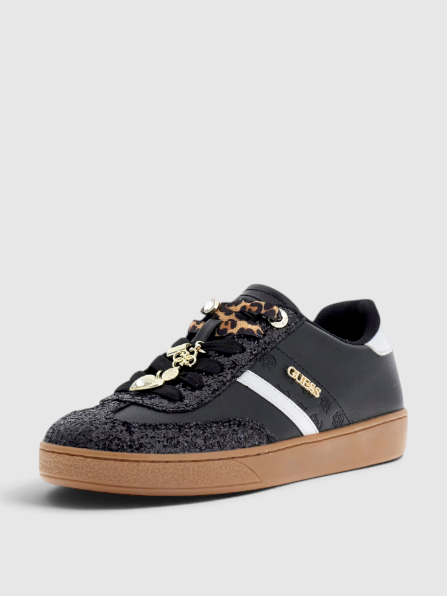 Ténis NAOKI Preto com Animal Print - Guess 2