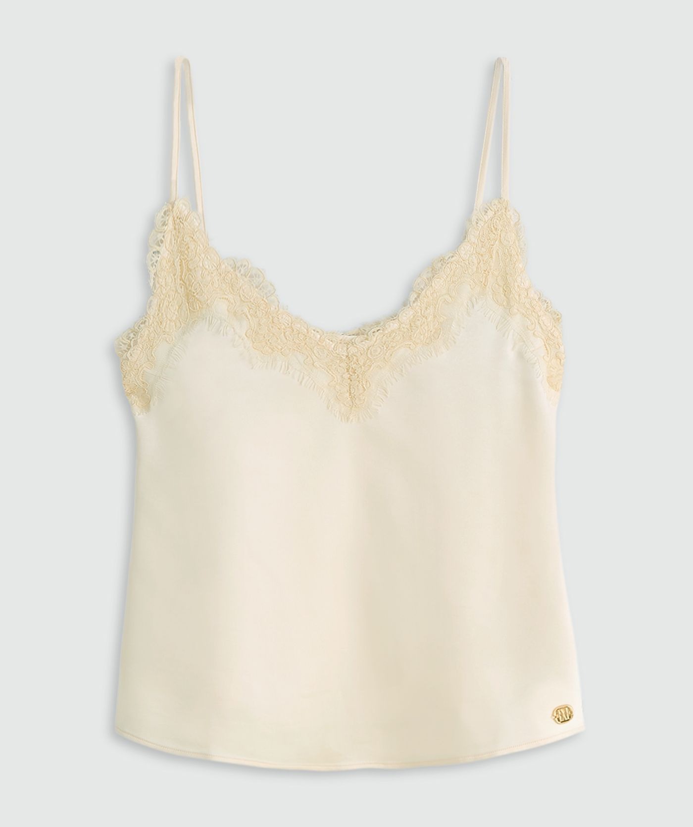 Top Baila com Renda em Amarelo Manteiga - Josh V  5