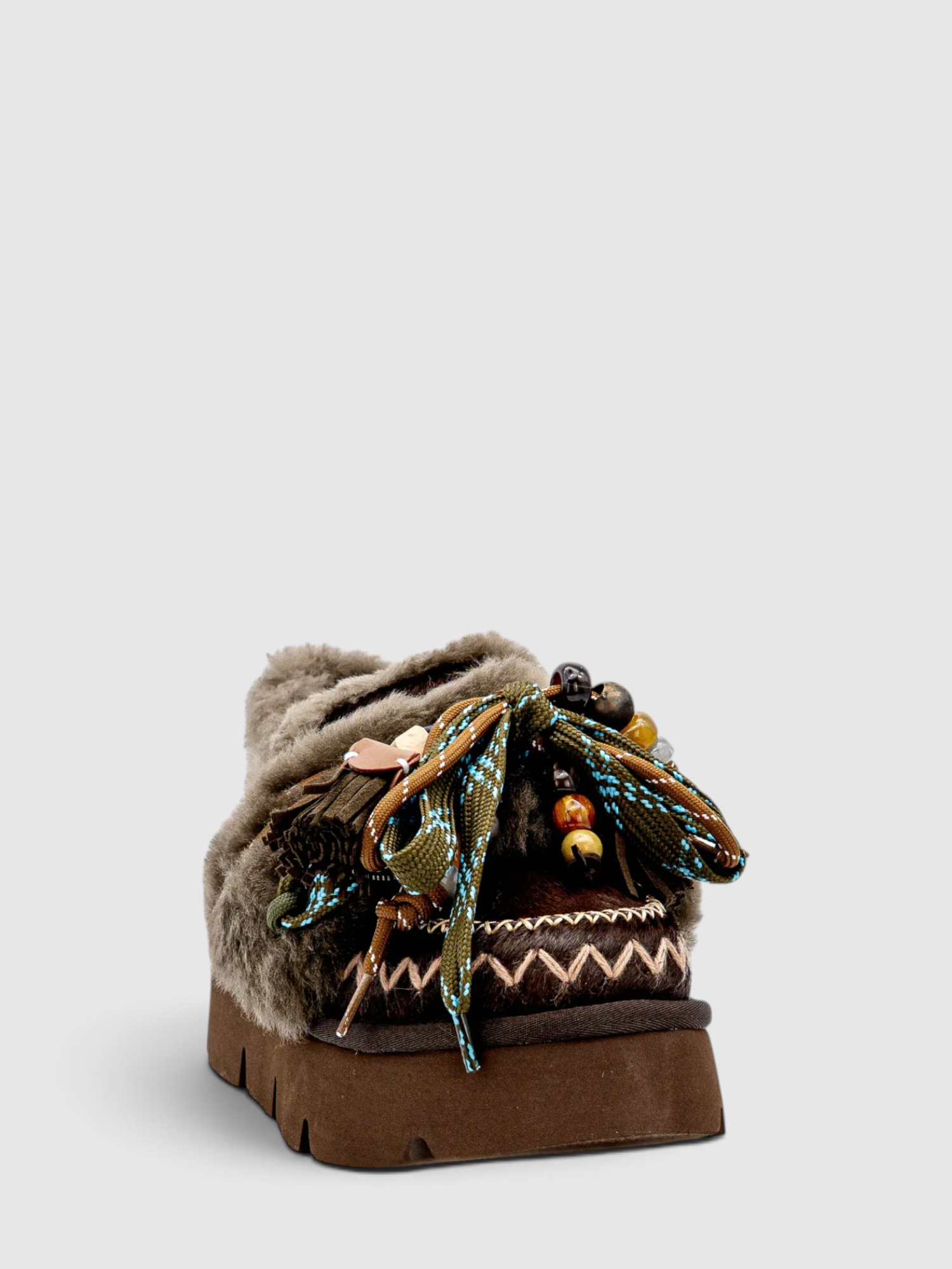 Loafer com Pelo GFH-12 Castanho - NAN-KU 2