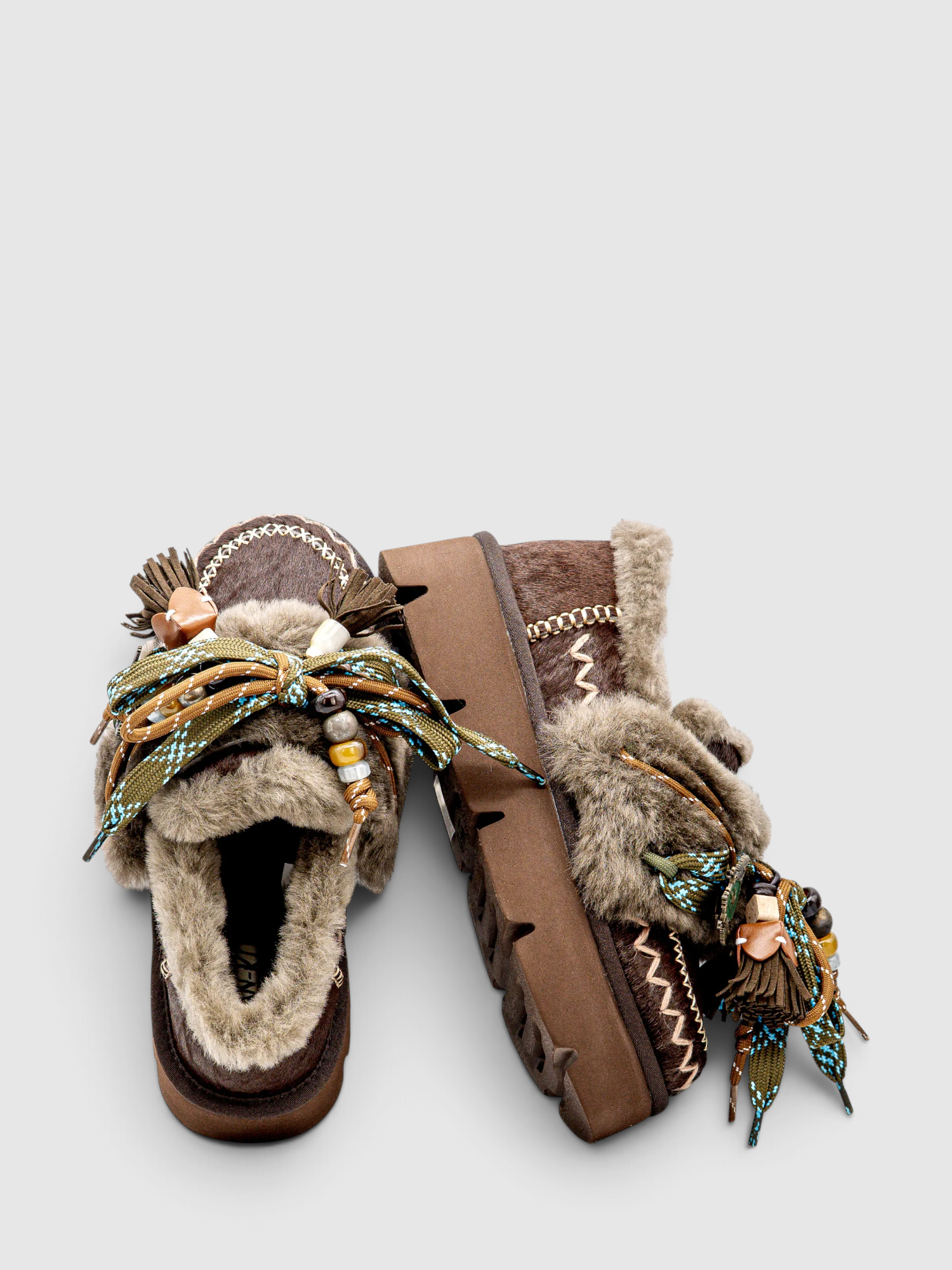 Loafer com Pelo GFH-12 Castanho - NAN-KU 4