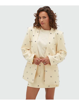 Blazer YVEN em Amarelo Manteiga - Josh V  