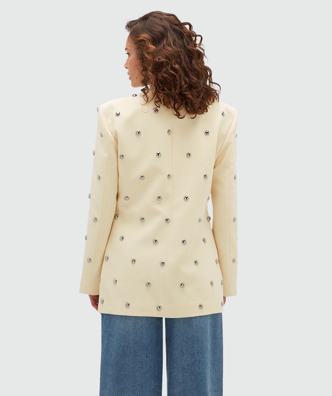 Blazer YVEN em Amarelo Manteiga - Josh V   2