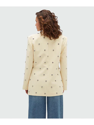 Blazer YVEN em Amarelo Manteiga - Josh V  