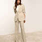 Blazer Nick Oversized Bege com Risca  - Josh V  - vignette 2