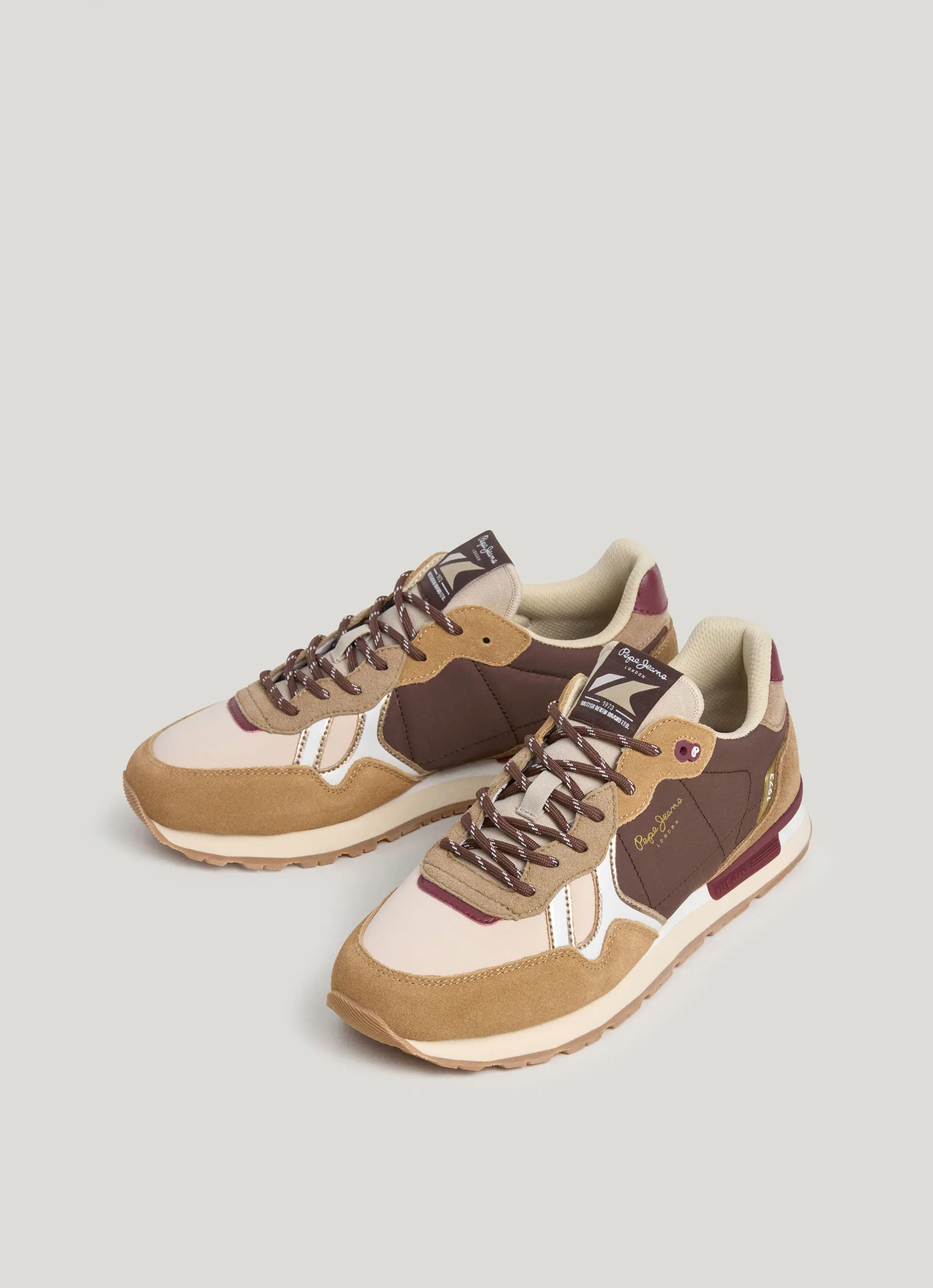 Ténis BRIT CITY Castanho e Camel - Pepe Jeans 3