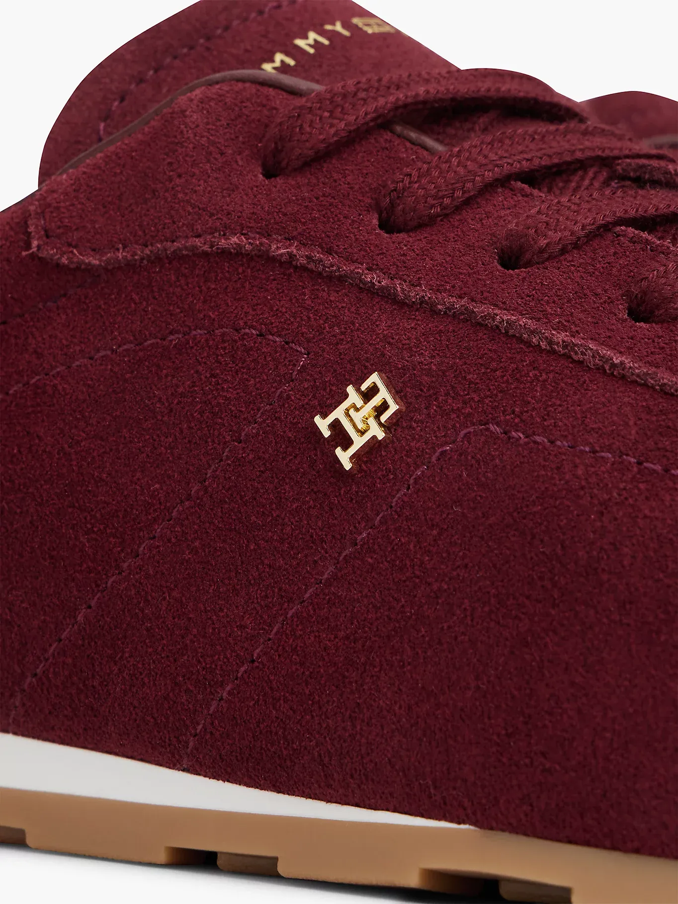 Ténis em Camurça BELLA 6C Bordeaux - Tommy Hilfiger 5