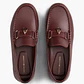 Mocassins em Pele Bordeaux - Tommy Hilfiger  - Thumbnail 2