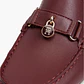 Mocassins em Pele Bordeaux - Tommy Hilfiger  - Thumbnail 3