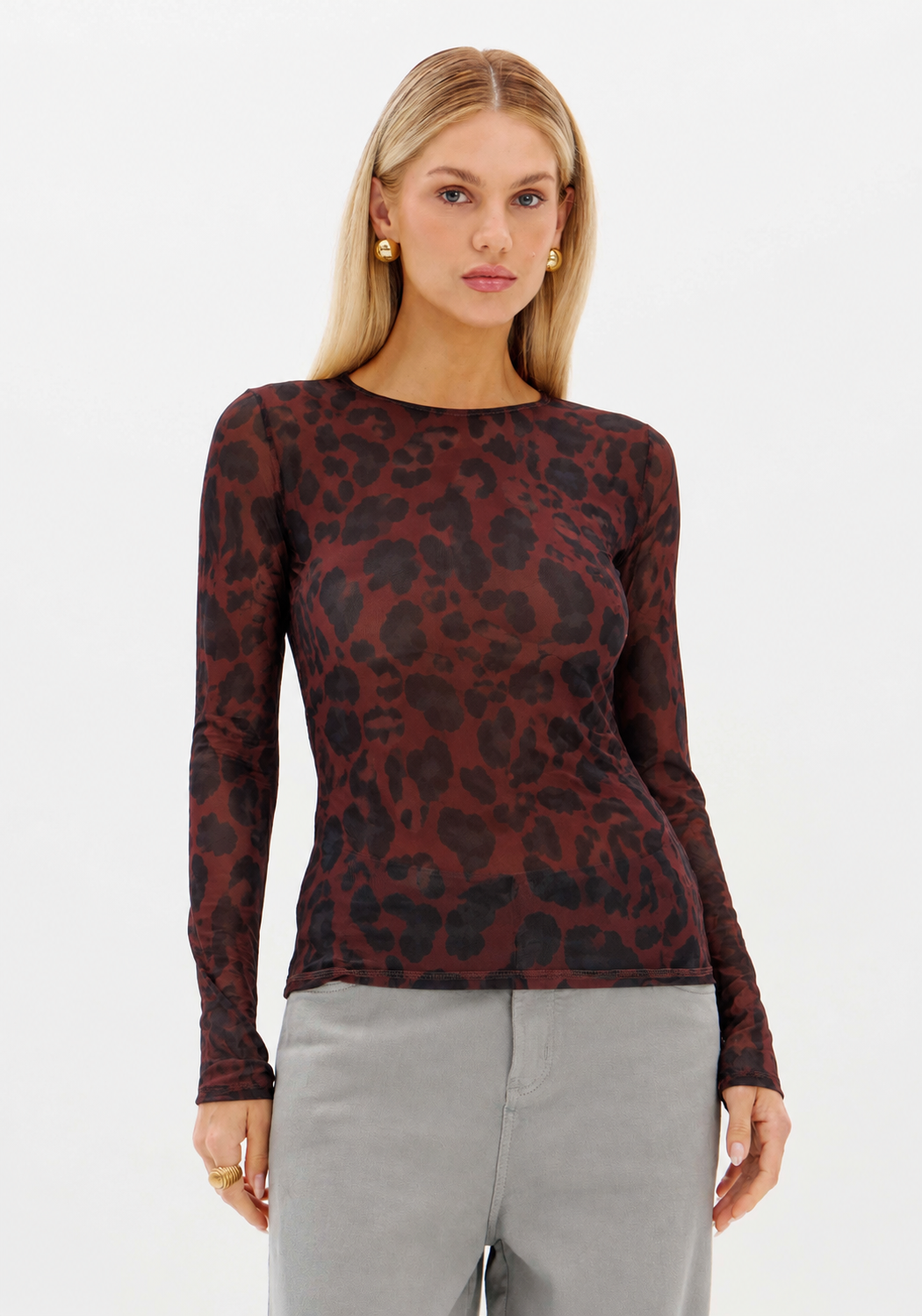 Camisola Semi Transparente WILD JAGUAR - Lança Perfume  1
