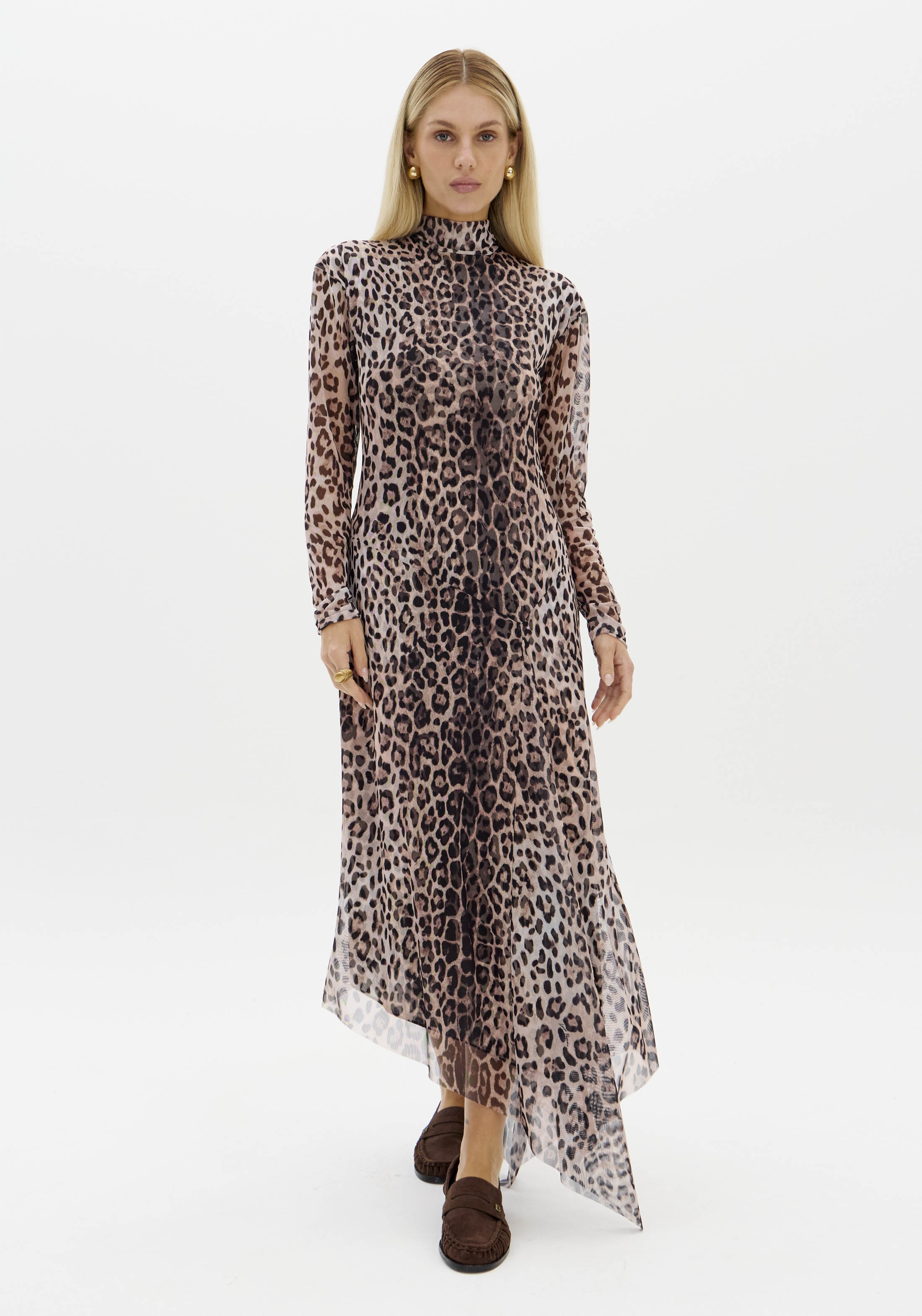 Vestido Comprido Animal Print  - Lança Perfume 1