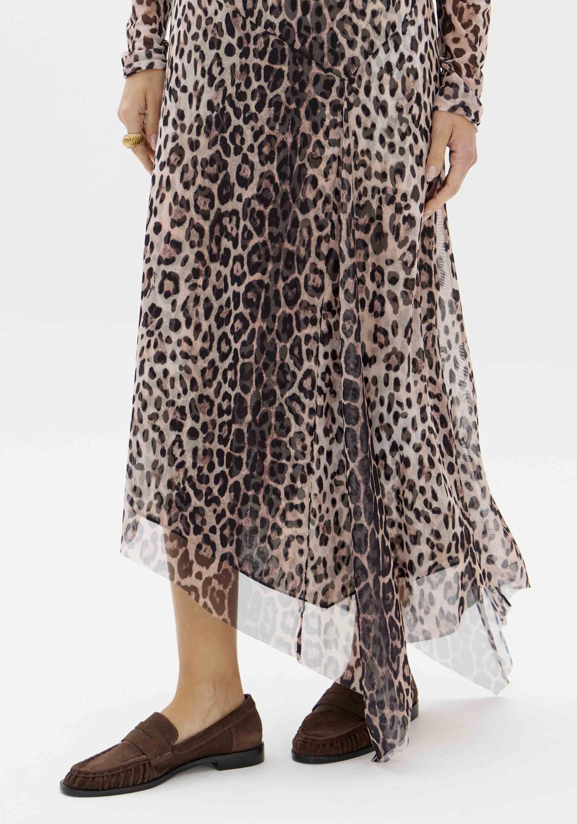 Vestido Comprido Animal Print  - Lança Perfume 4
