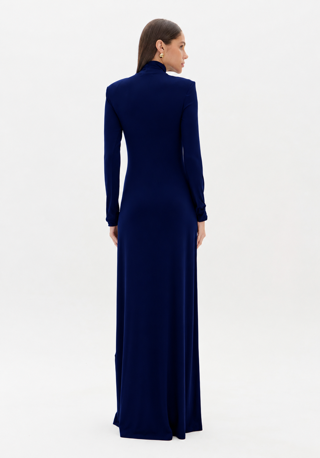 Vestido Comprido Azul Escuro - Lança Perfume - COPIE 2
