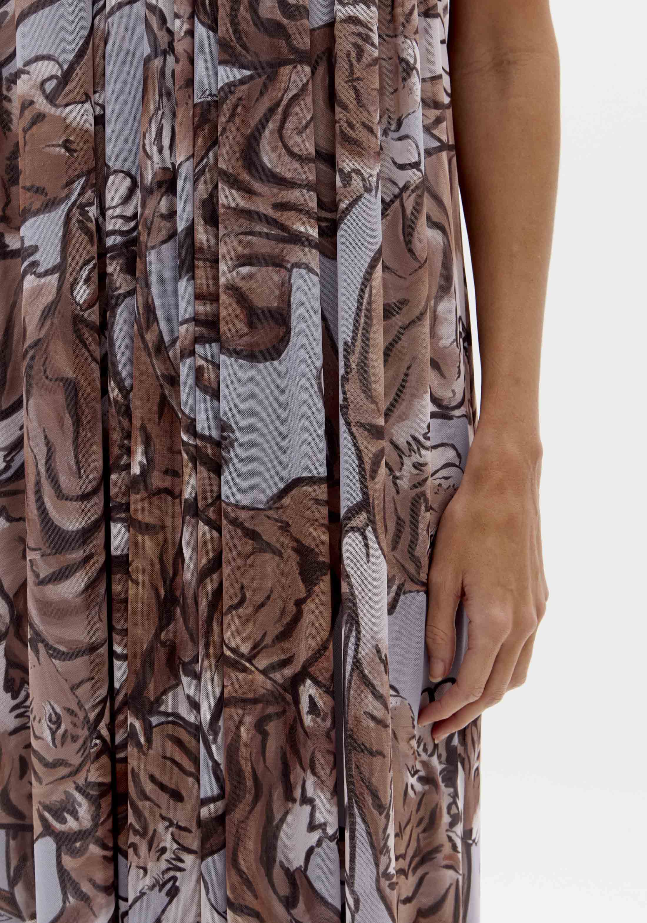 Vestido Comprido WILD EMBRACE Azul - Lança Perfume  5