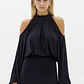 Blusa com Mnaga Comprida  Preto - Lança Perfume  - Thumbnail 1