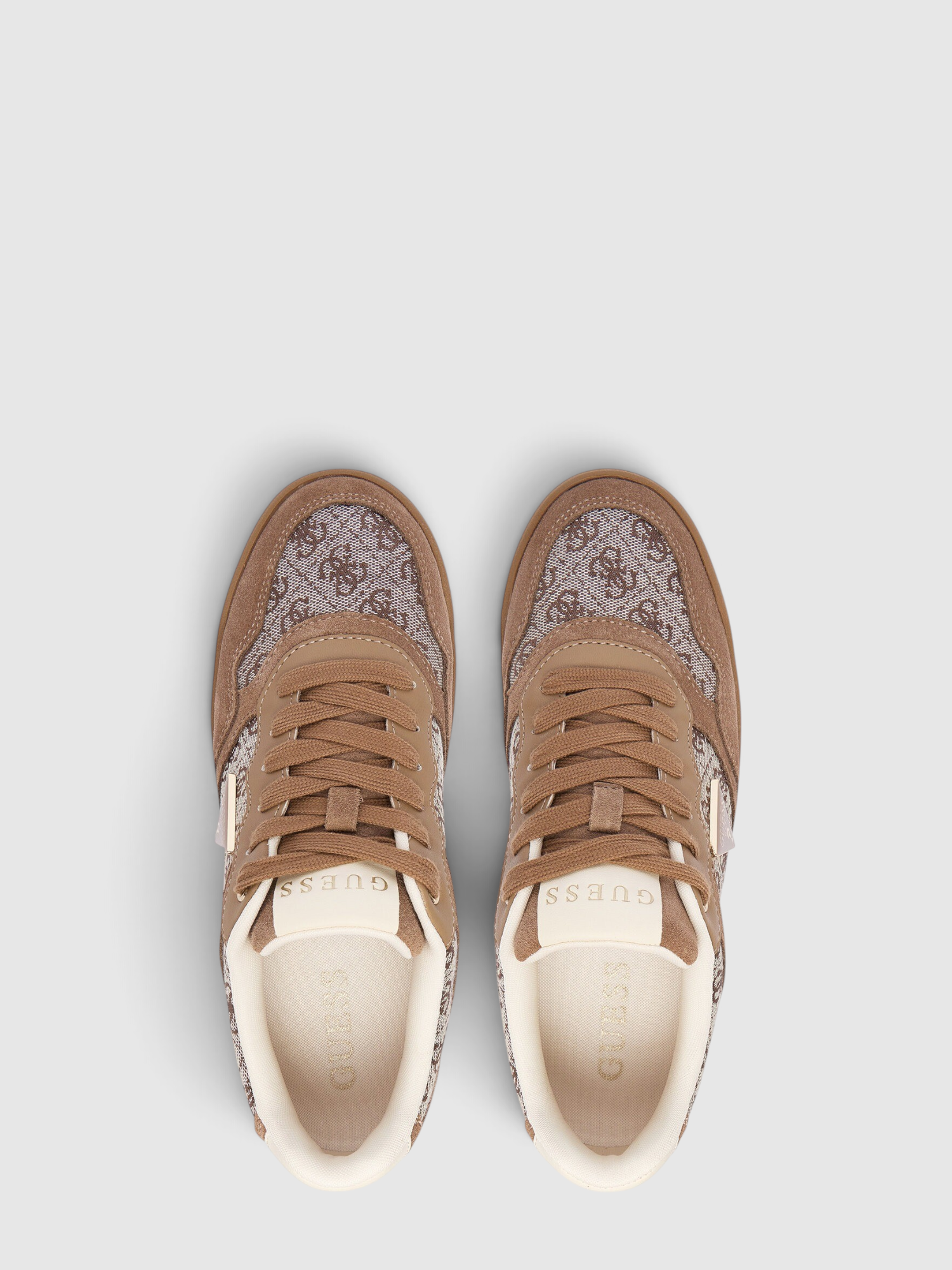 Ténis MIRAM16 Logo Taupe - Guess  6
