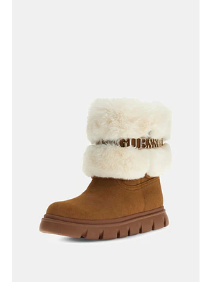 Bota com Pelo MARIBEL Camel - Guess