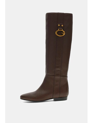 Bota de Cano Alto ELLIANA Castanho - Guess