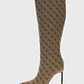 Bota De Salto CANDELEY Logo Bege - Guess - thumbnail 1