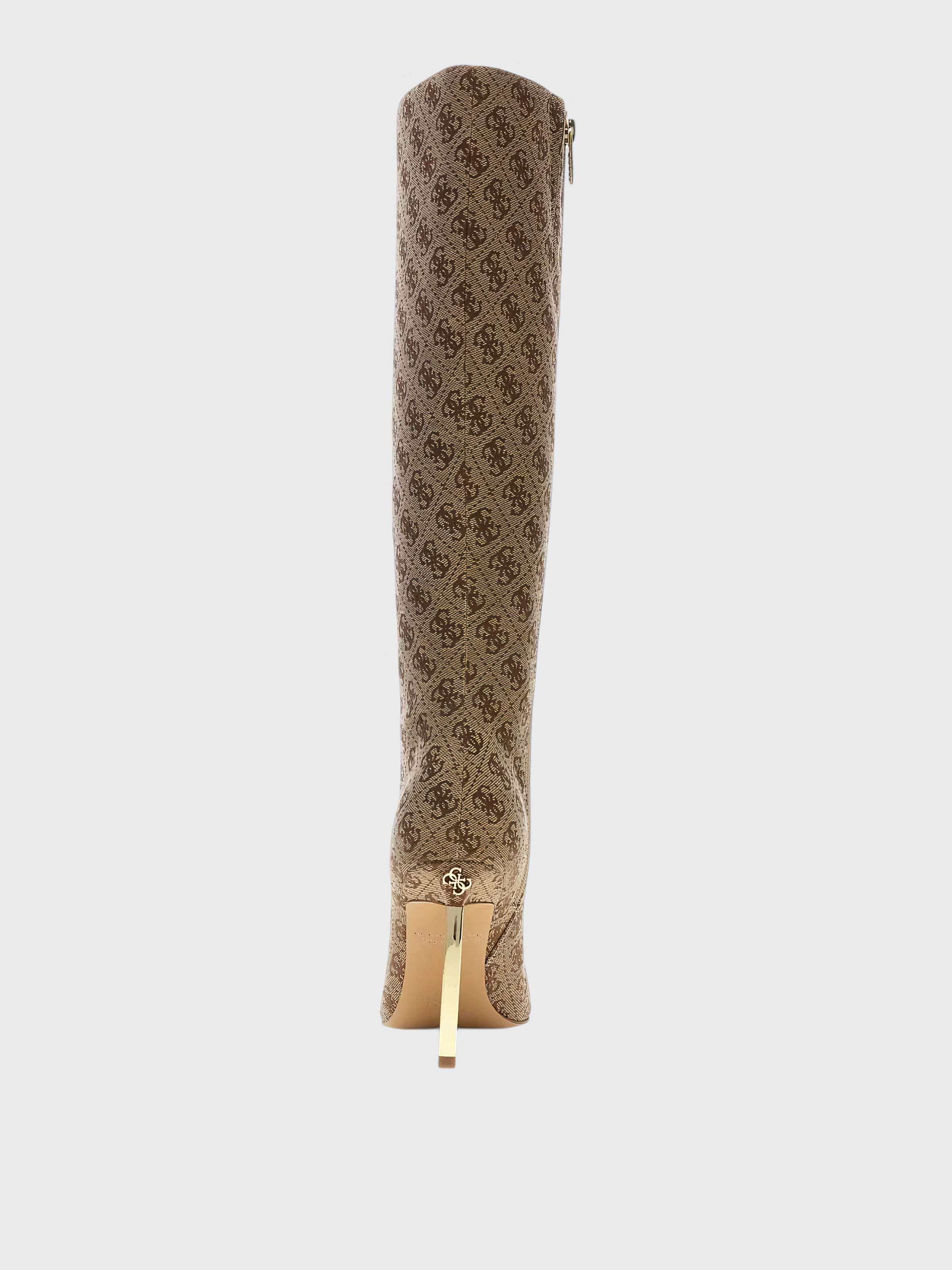 Bota De Salto CANDELEY Logo Bege - Guess 3