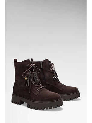 Bota Militar em Camurça Fizzle Castanho - Guess