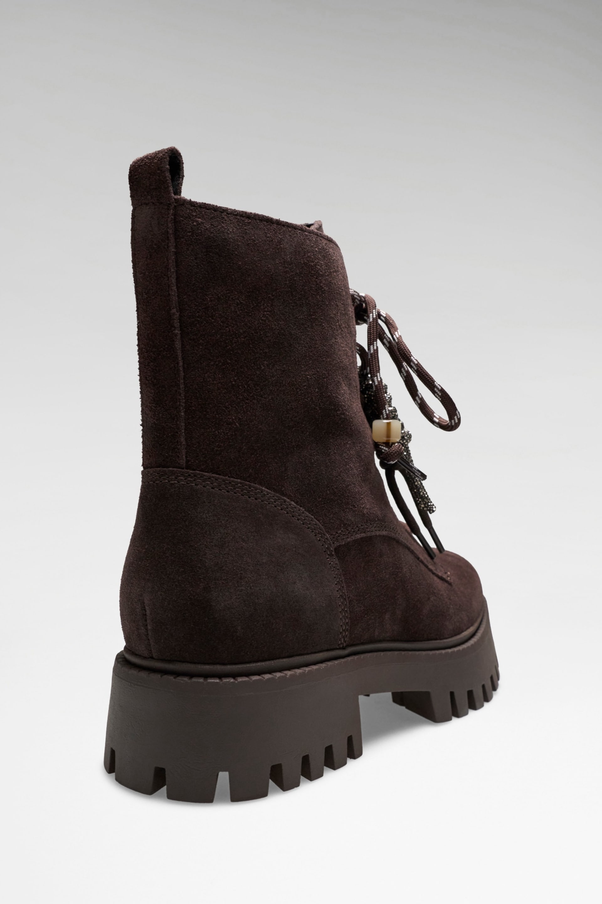 Bota Militar em Camurça Fizzle Castanho - Guess 4