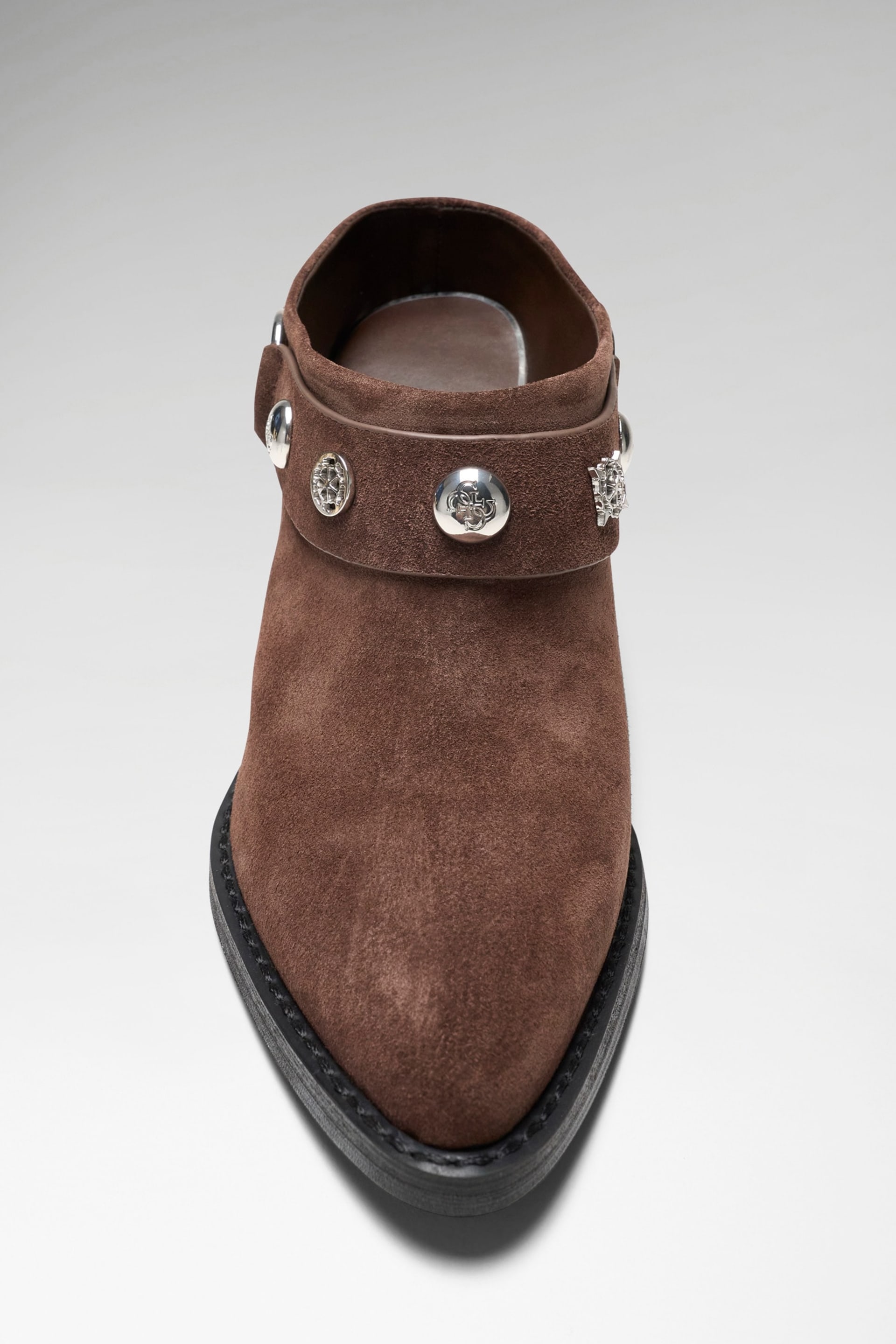 Bota Texana SASHLIN Castanho - Guess 4