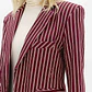 Blazer Riscas Bordeaux - Lança Perfume  - Thumbnail 2