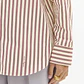 Camisa Riscas Creme e Bordeaux - Lança Perfume - thumbnail 4