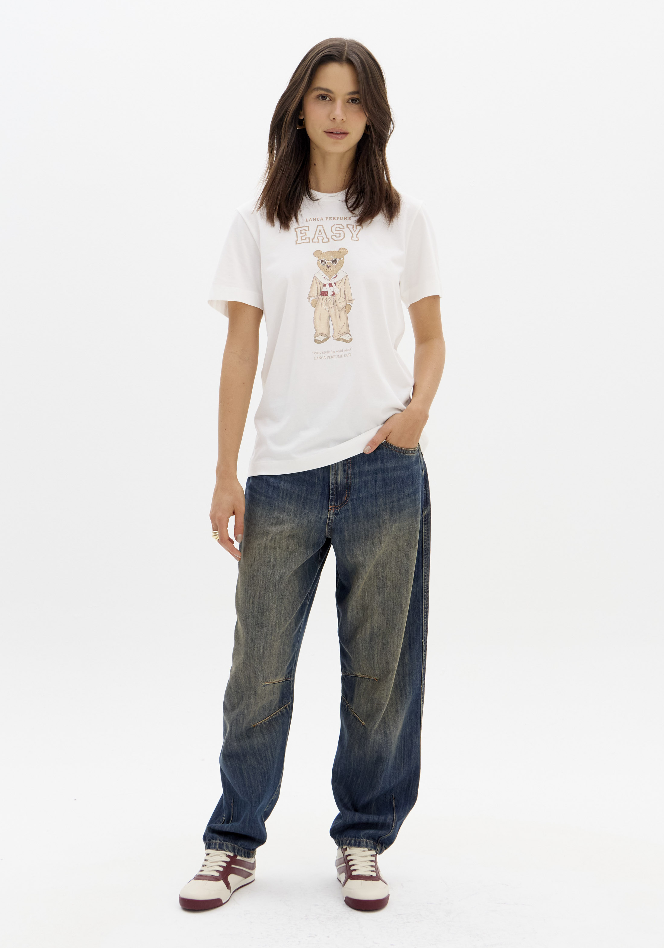 T-shirt Urso Branca - Lança Perfume 2