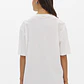 T-shirt Oversized Branca com Bordeaux - Lança Perfume - miniatura 4
