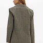Blazer Xadrez URBAN CHESS Taupe - Lança Perfume  - miniatura 3